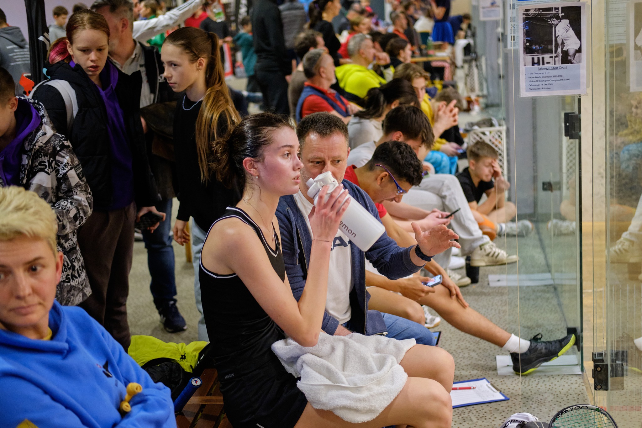 Dunlop Austrian Junior Open 2024 Tag 2 Österreichischer Squash Rackets Verband