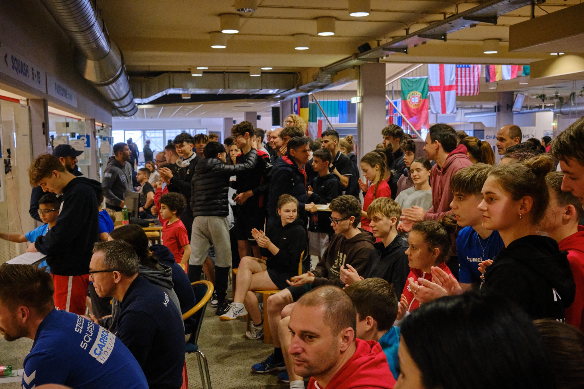 Dunlop Austrian Junior Open 2024 Tag 2 Österreichischer Squash Rackets Verband